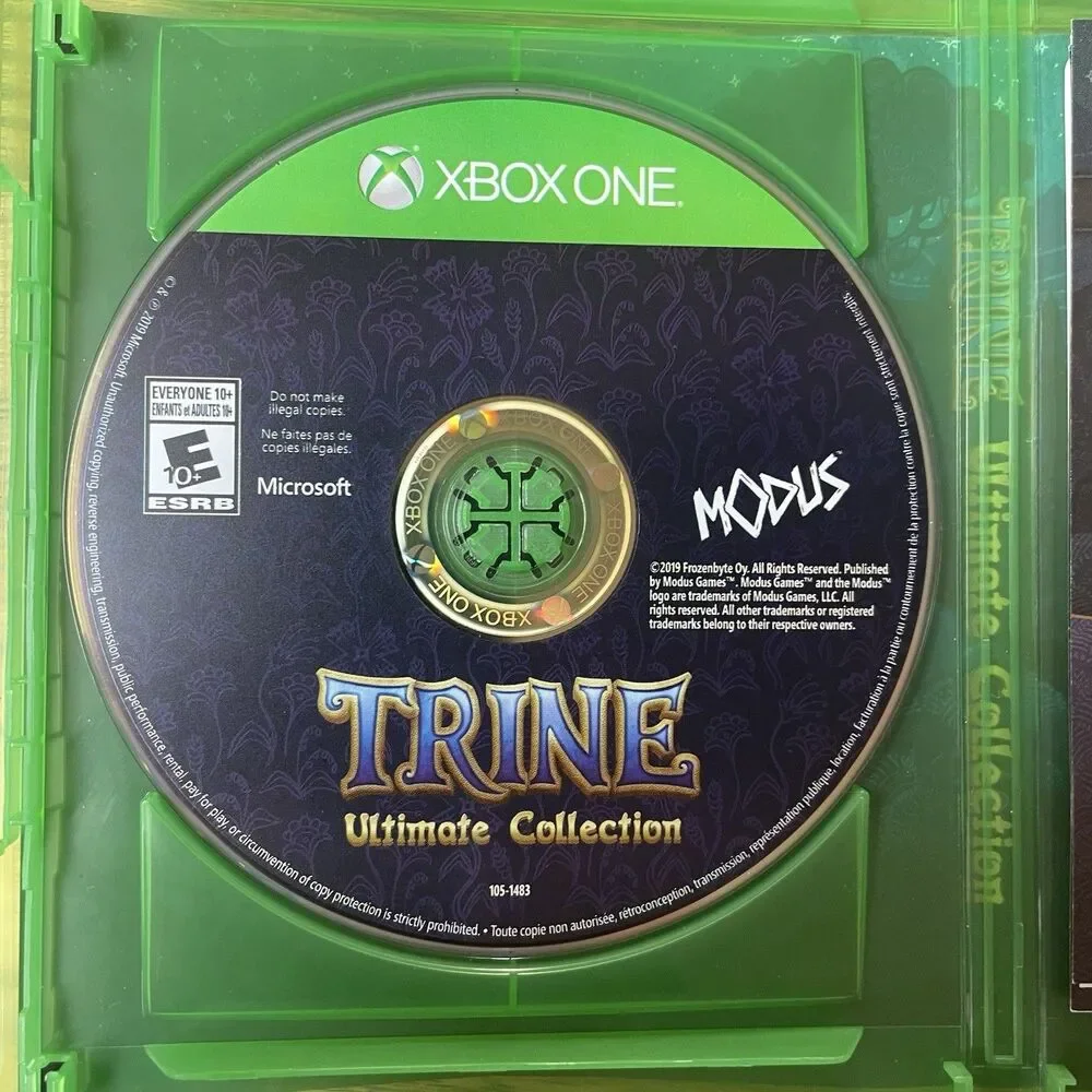 Trine Ultimate Collection (Microsoft Xbox One, 2019) w Map, Tested